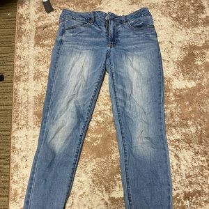 AEO light wash jeans